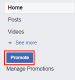 Promote your page