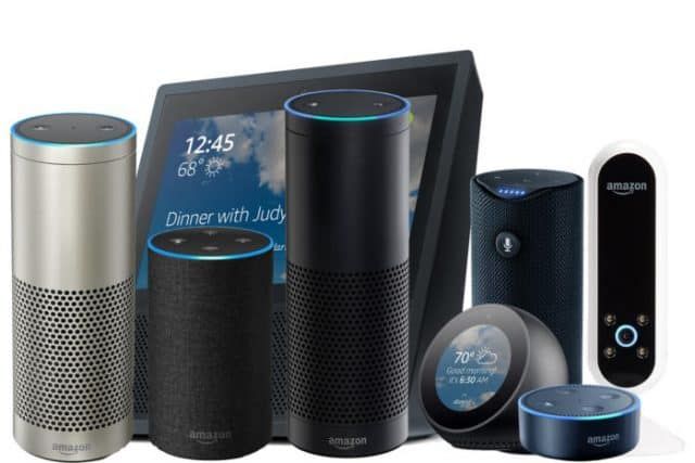 Amazon devices that include Alexa