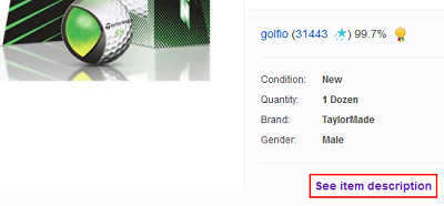 Search for items you want on eBay