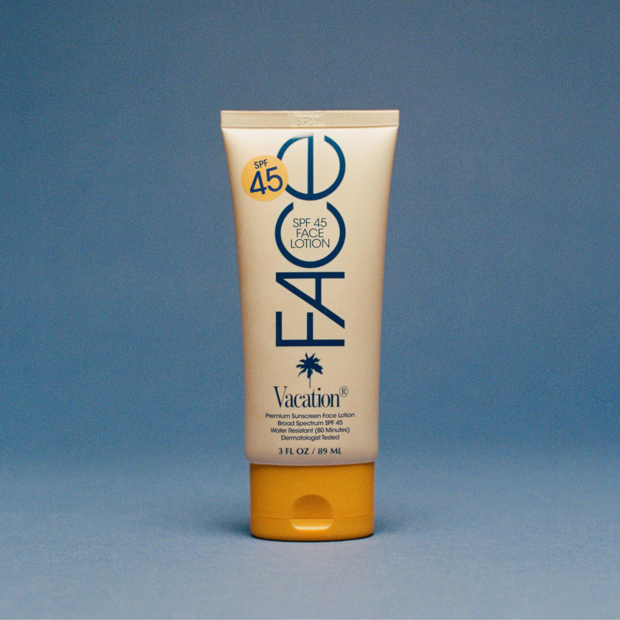 Vacation Classic Face Lotion SPF 45 