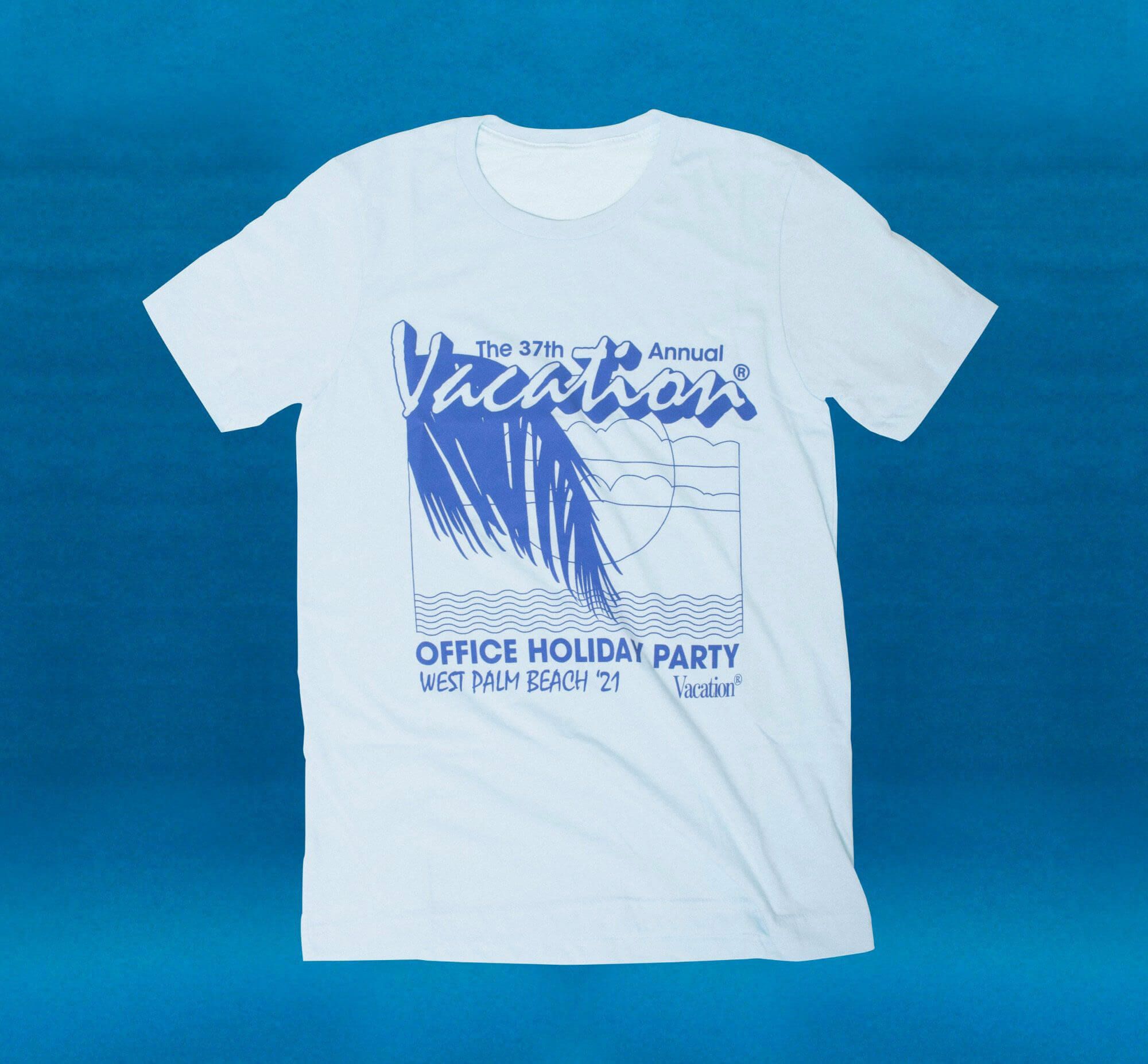 OFFICE HOLIDAY Tシャツ Vacation® Office Holiday Party T-Shirt | The Worlds Best-Smelling