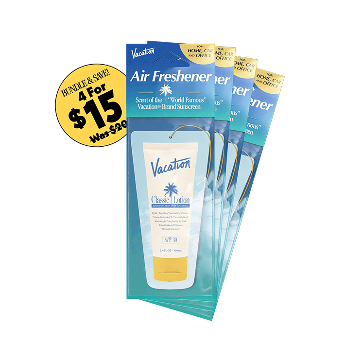 Vacation® Air Freshener (Pack of 4)