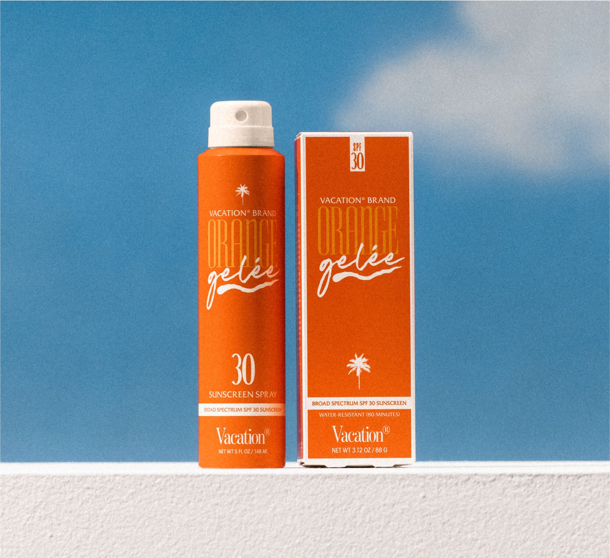 Orange Gelée Scented SPF 30 Sunscreen Spray Oil | Vacation®