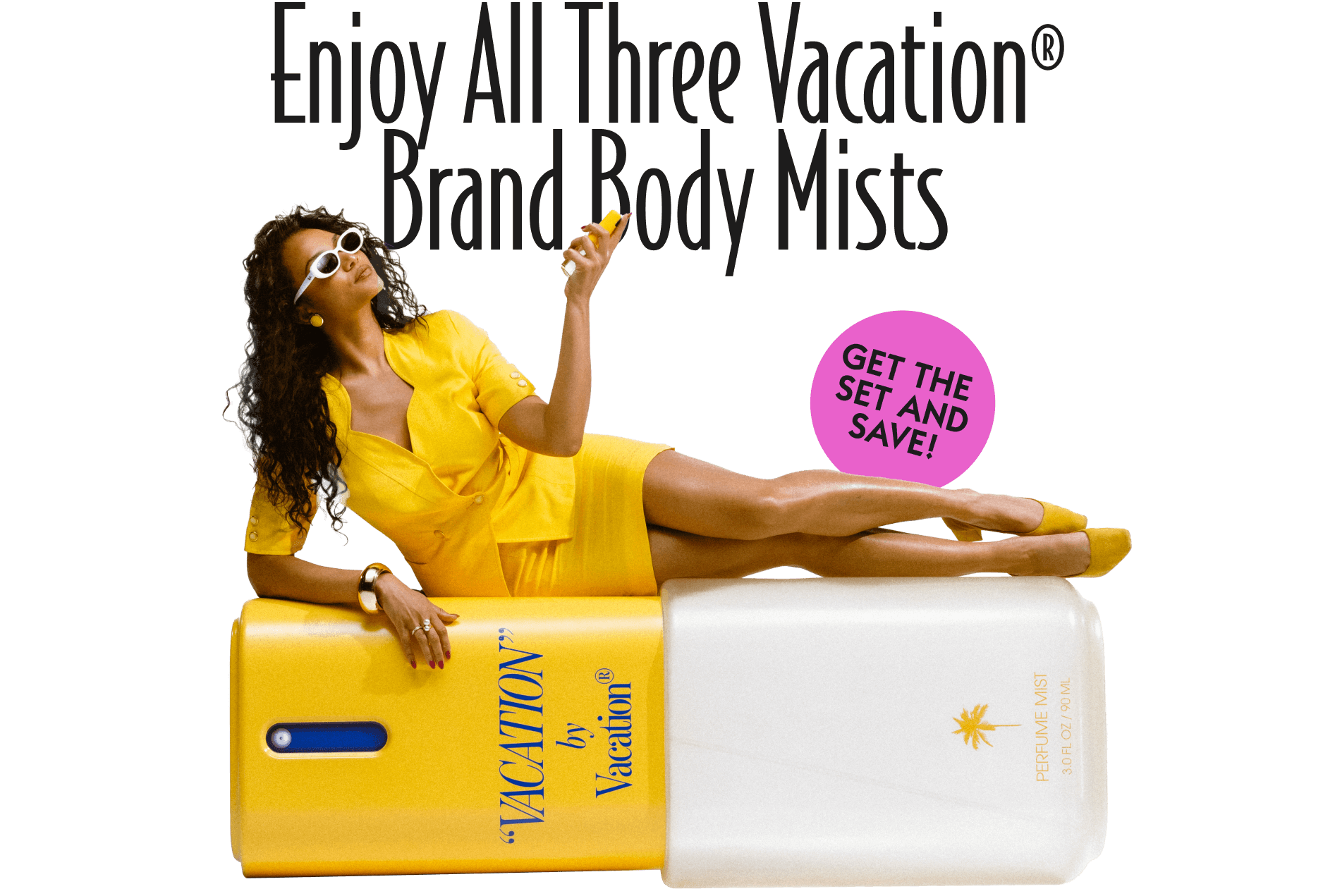 Enjoy All Three Vacation® Brand Body Mists