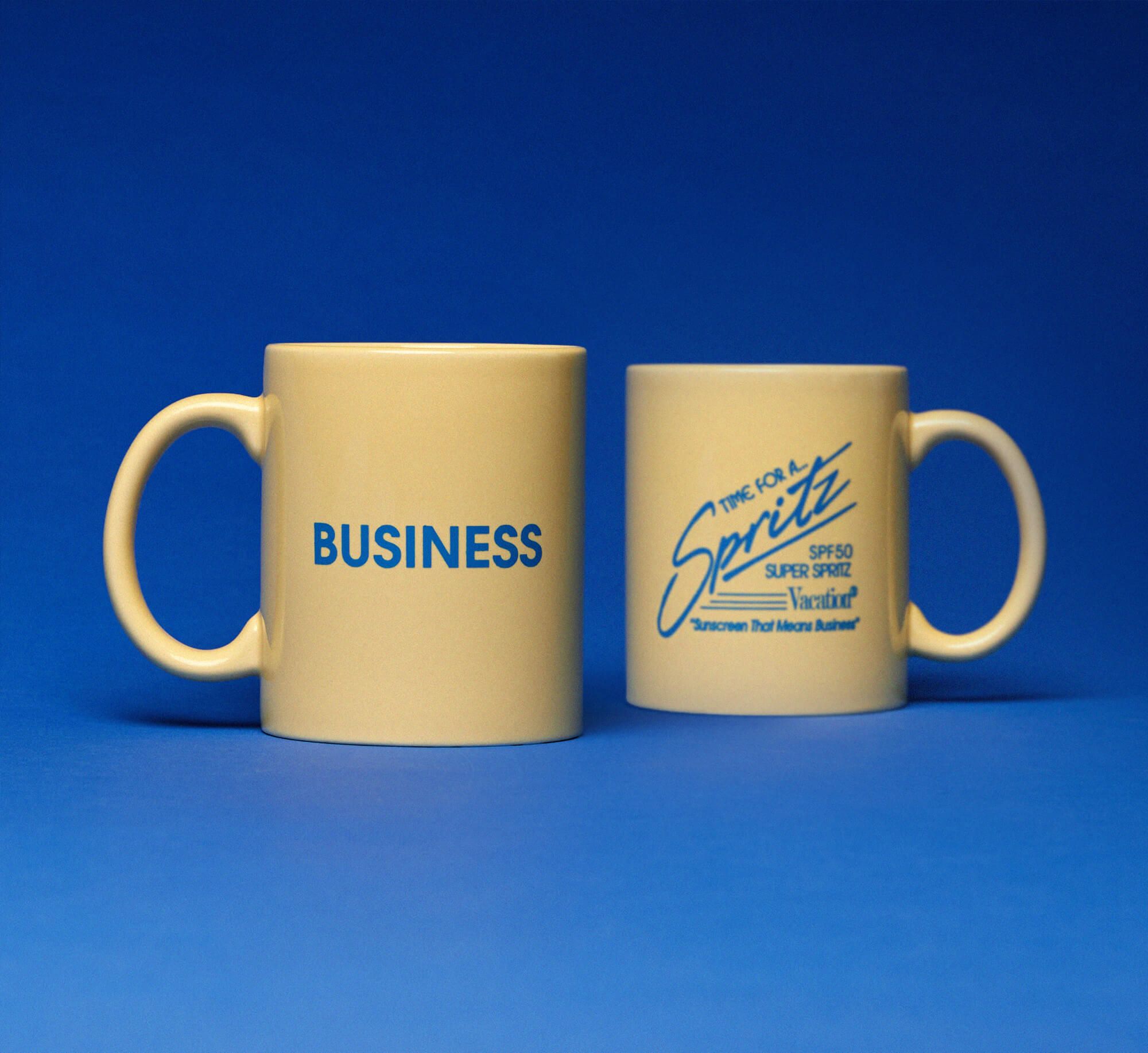Super Spritz Business Mug | The Worlds Best-Smelling Sunscreen