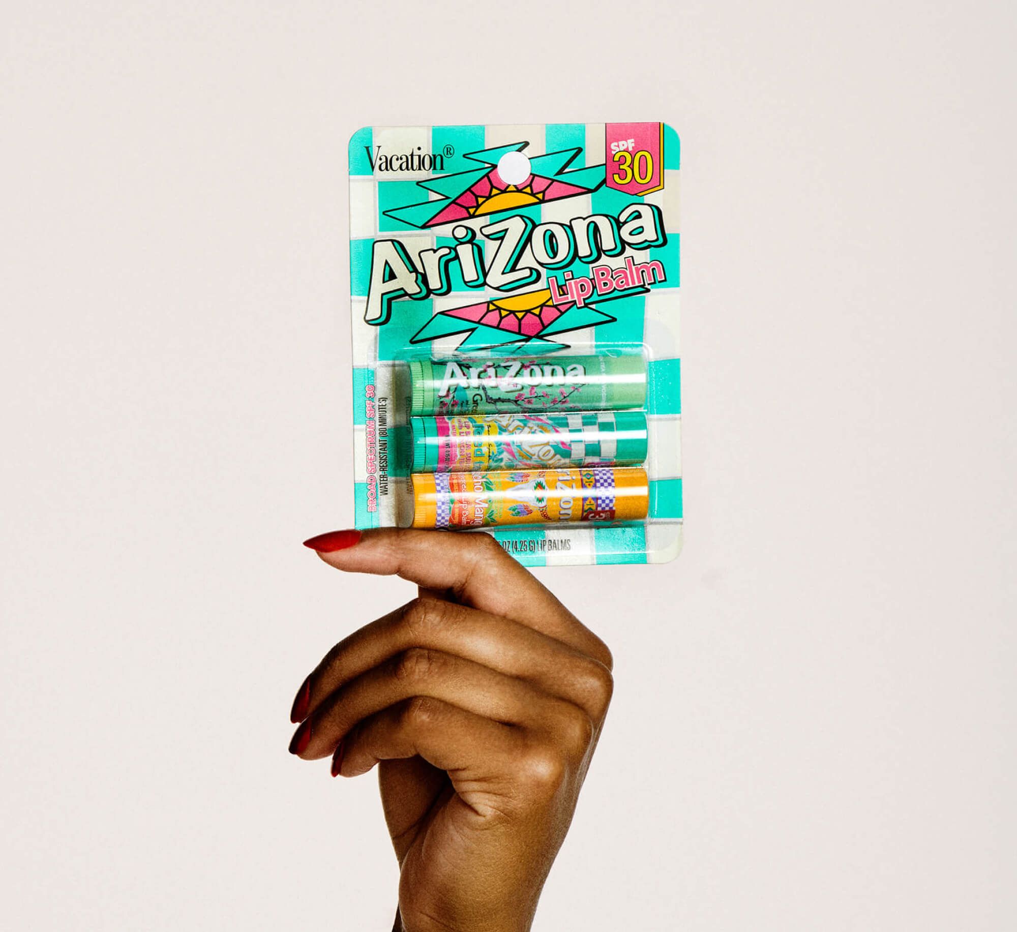 AriZona® x Vacation® Lip Balms