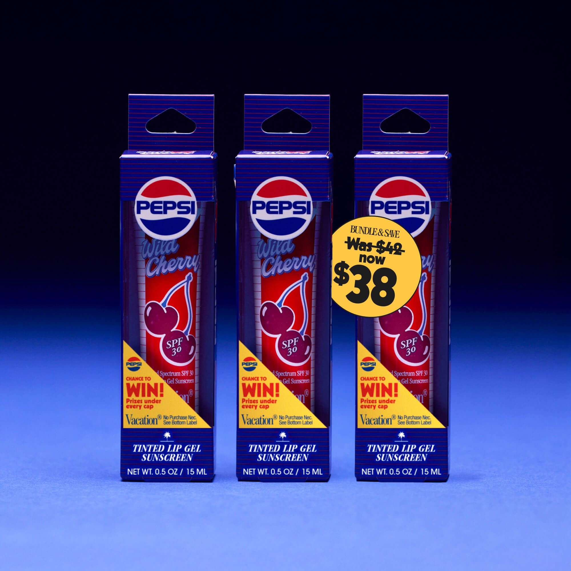 Pepsi® Wild Cherry Tinted Lip Gel | Vacation®
