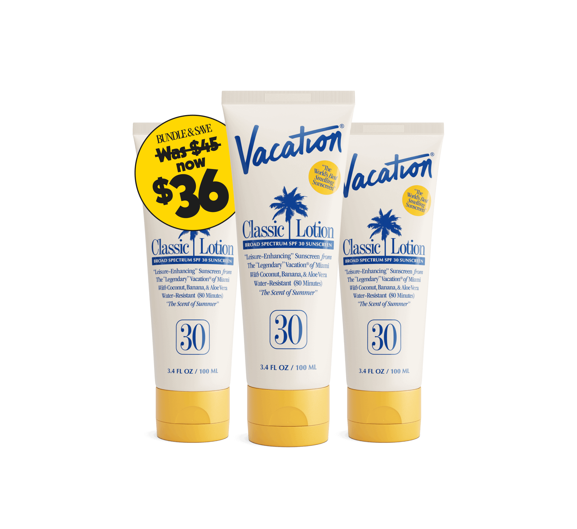 Classic Lotion SPF 30 (Pack of 3)