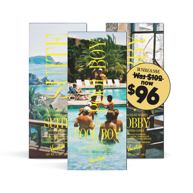 Home Resort Three Candle Set