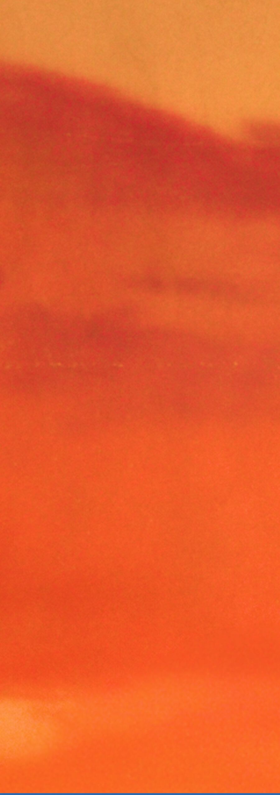 an orange sky at sunset