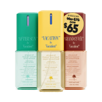 three bottles of Vacation® Brand Body Mist in Various Scents