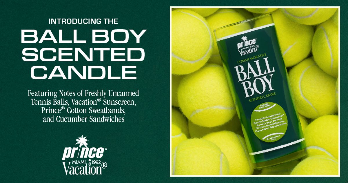 Vacation® X Prince® |  Ball Boy Scented Candle