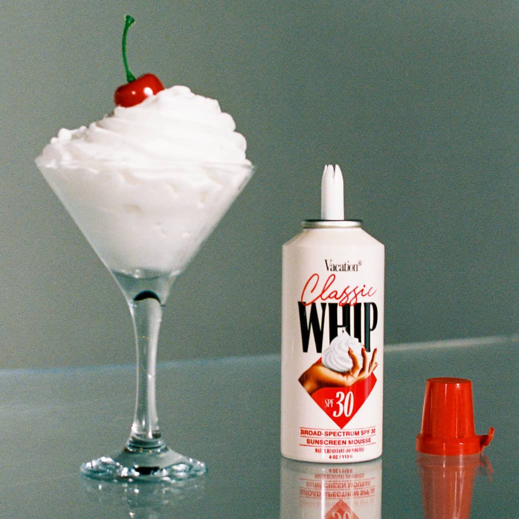 whipped sun screen