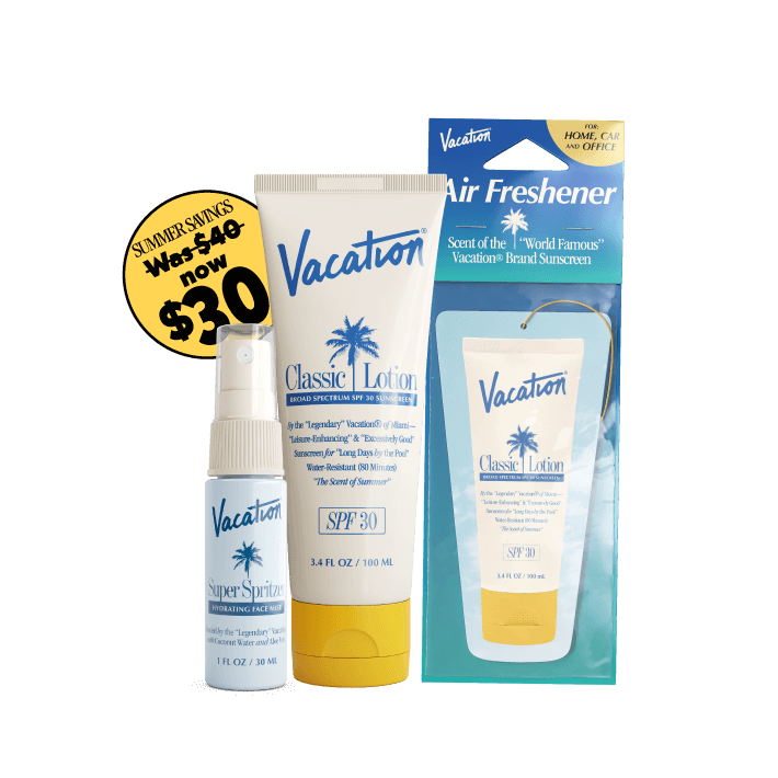 Vacation® Sun Belt Sampler, The Worlds Best-Smelling Sunscreen