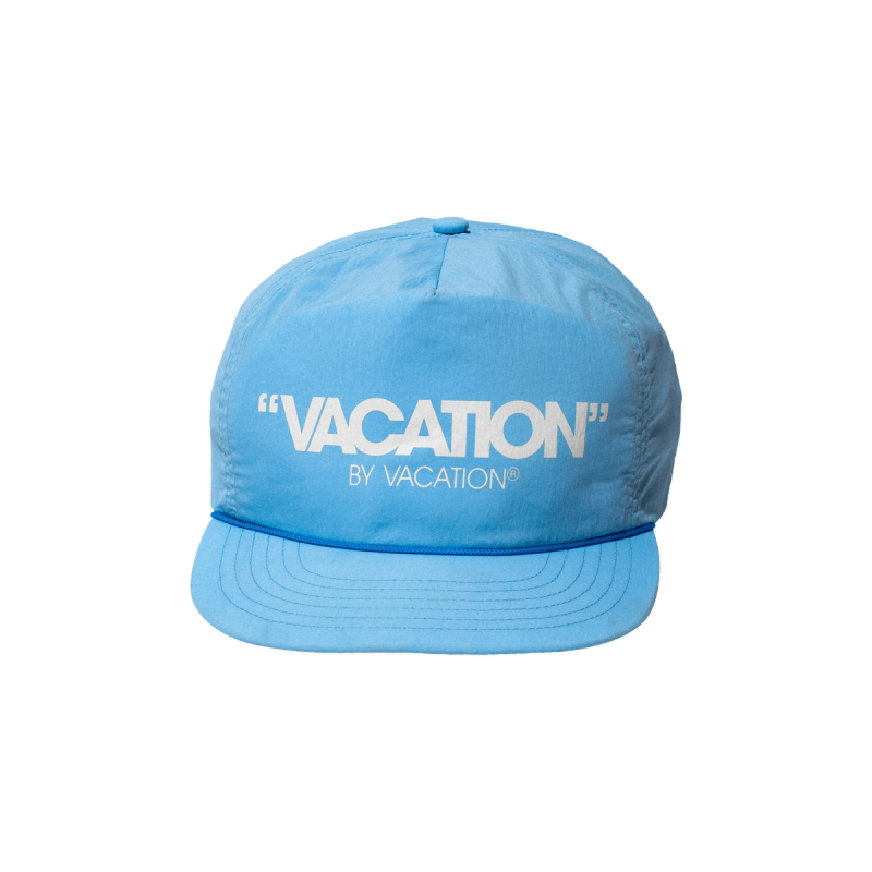 “VACATION” Blue Rope Hat - Deluxe Shading Headwear 