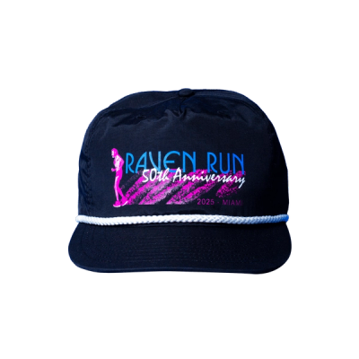 Raven Run 50th Anniversary Rope Hat