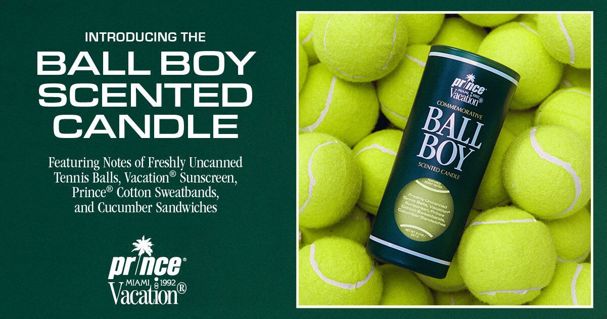 Vacation® X Prince® | Ball Boy Scented Candle