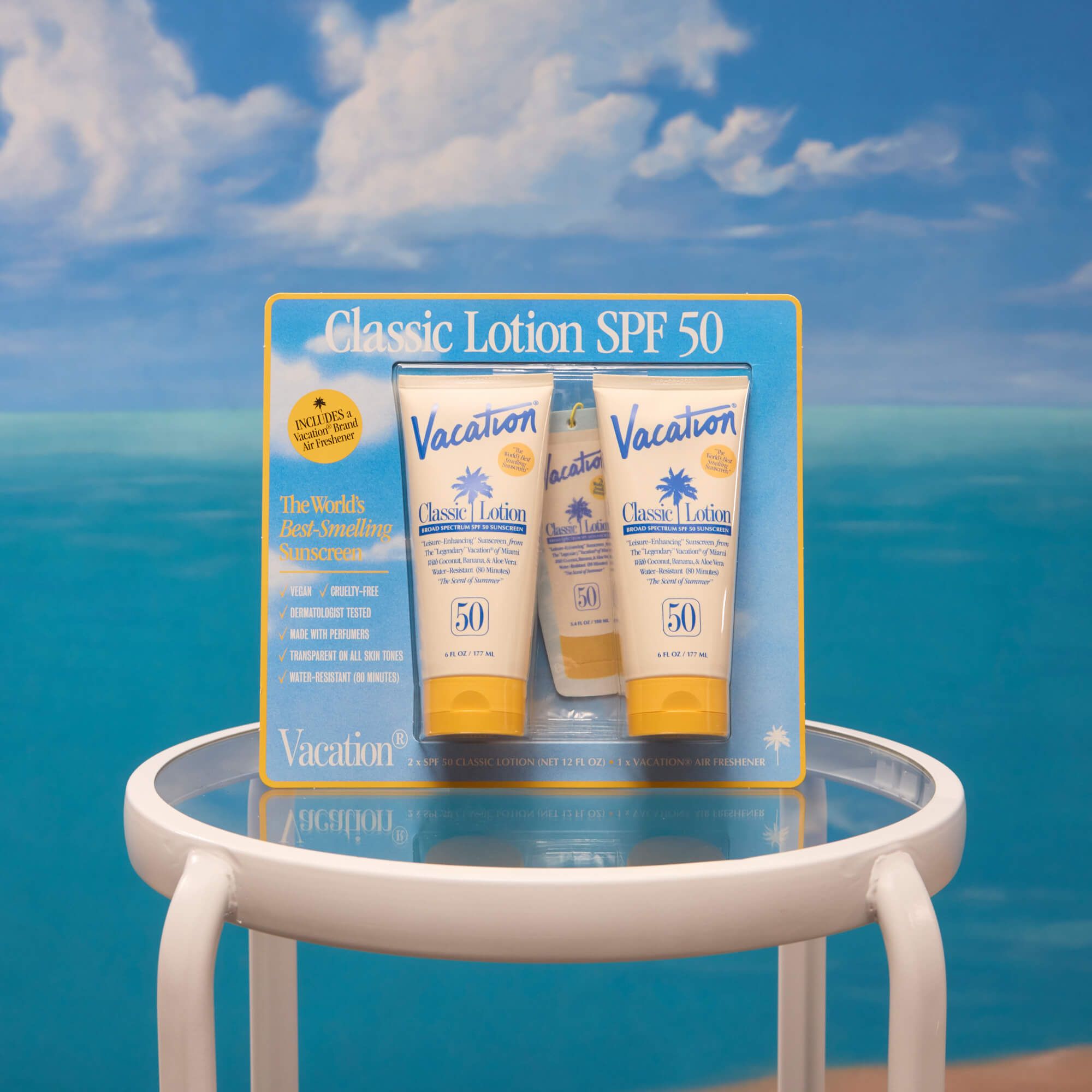 Water Life Series UV CREAM 25 SPF 新旧セット Classic Sunscreen Lotion SPF 50 Sunscreen 2-Pack | Vacation®