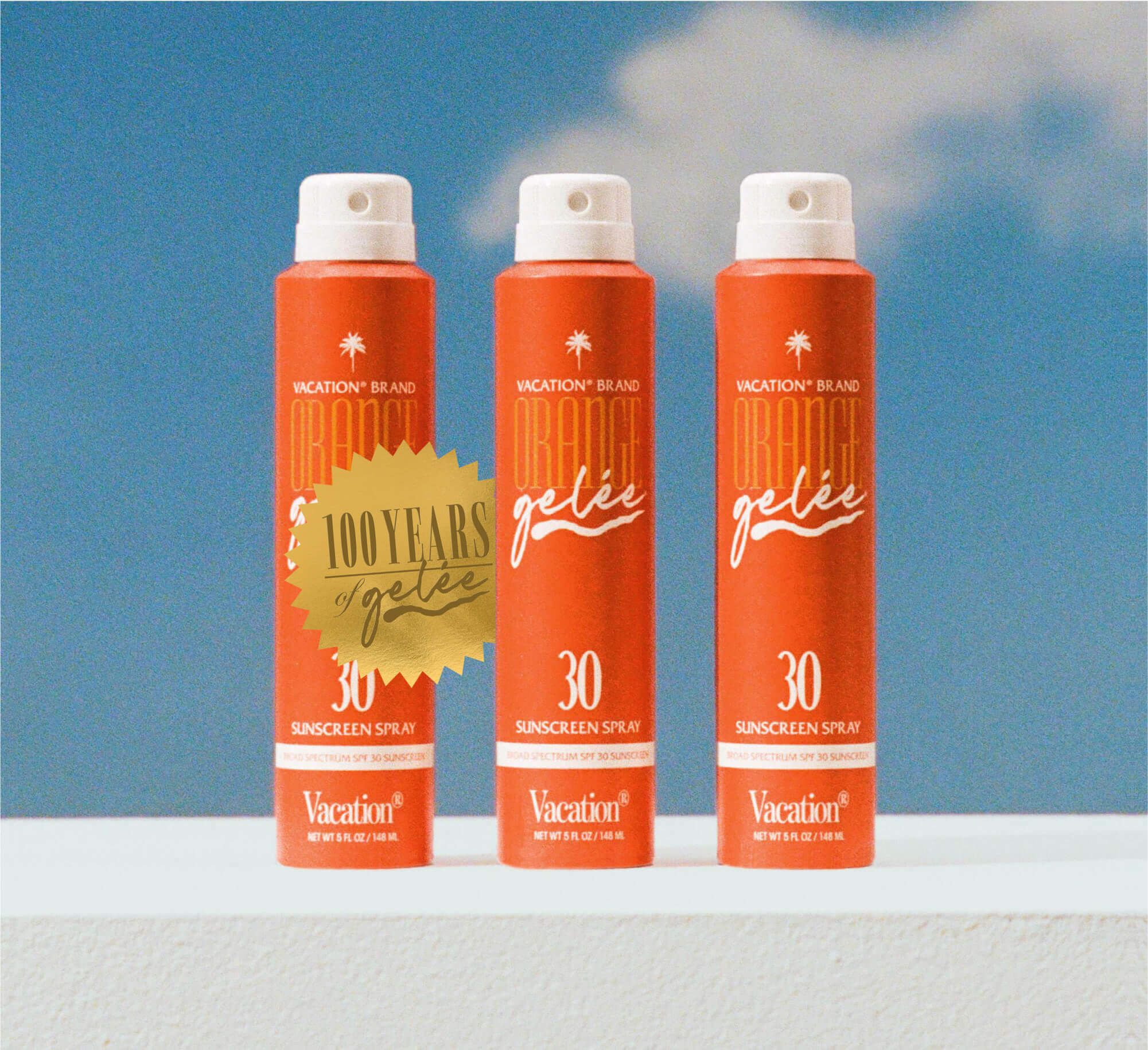 Orange Gelée Scented SPF 30 Sunscreen Spray Oil | Vacation®