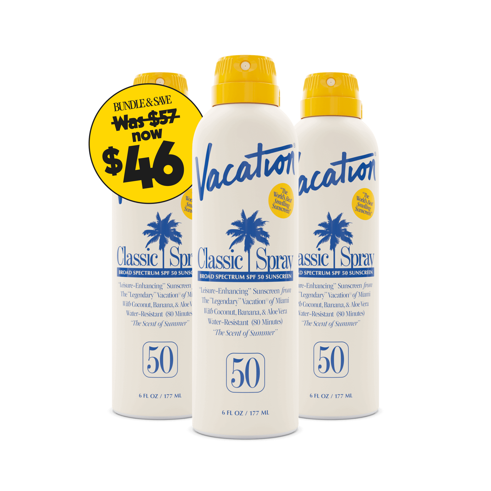 Classic Spray SPF 50 (Pack of 3)