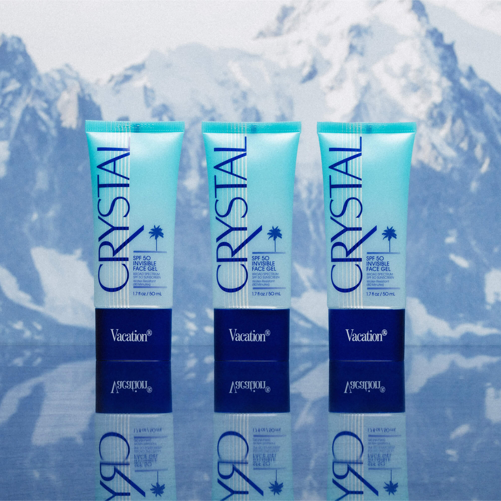 Crystal SPF 50 Face Gel | SPF 50 Invisible Face Gel