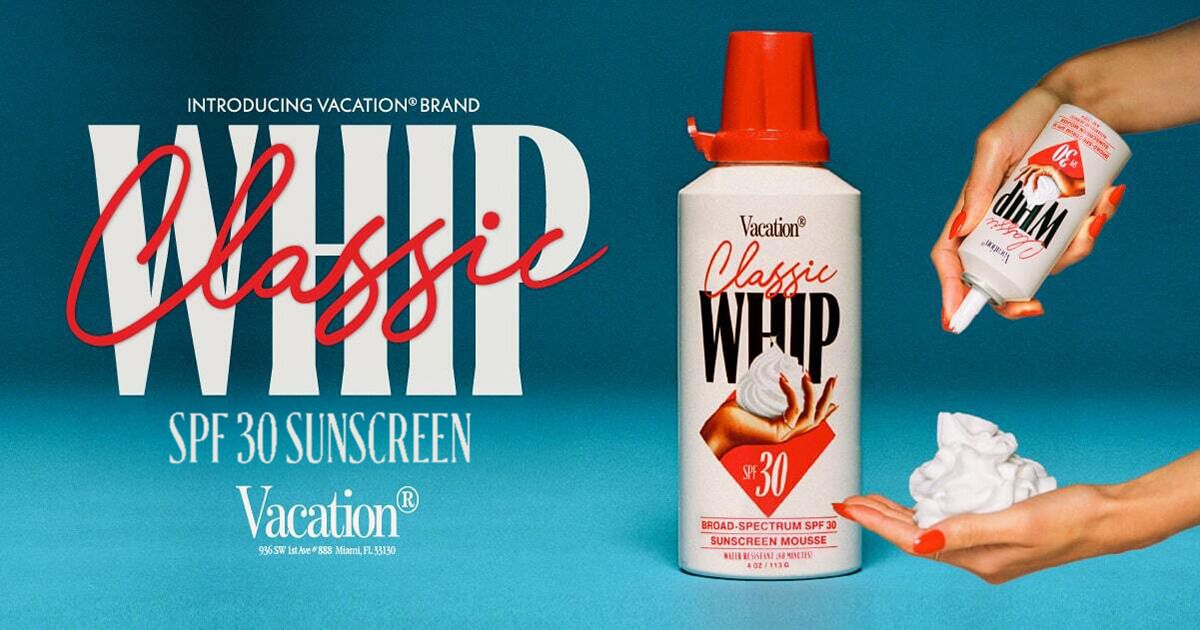Classic WHIP BROAD SPECTRUM SPF 30 SUNSCREEN MOUSSE