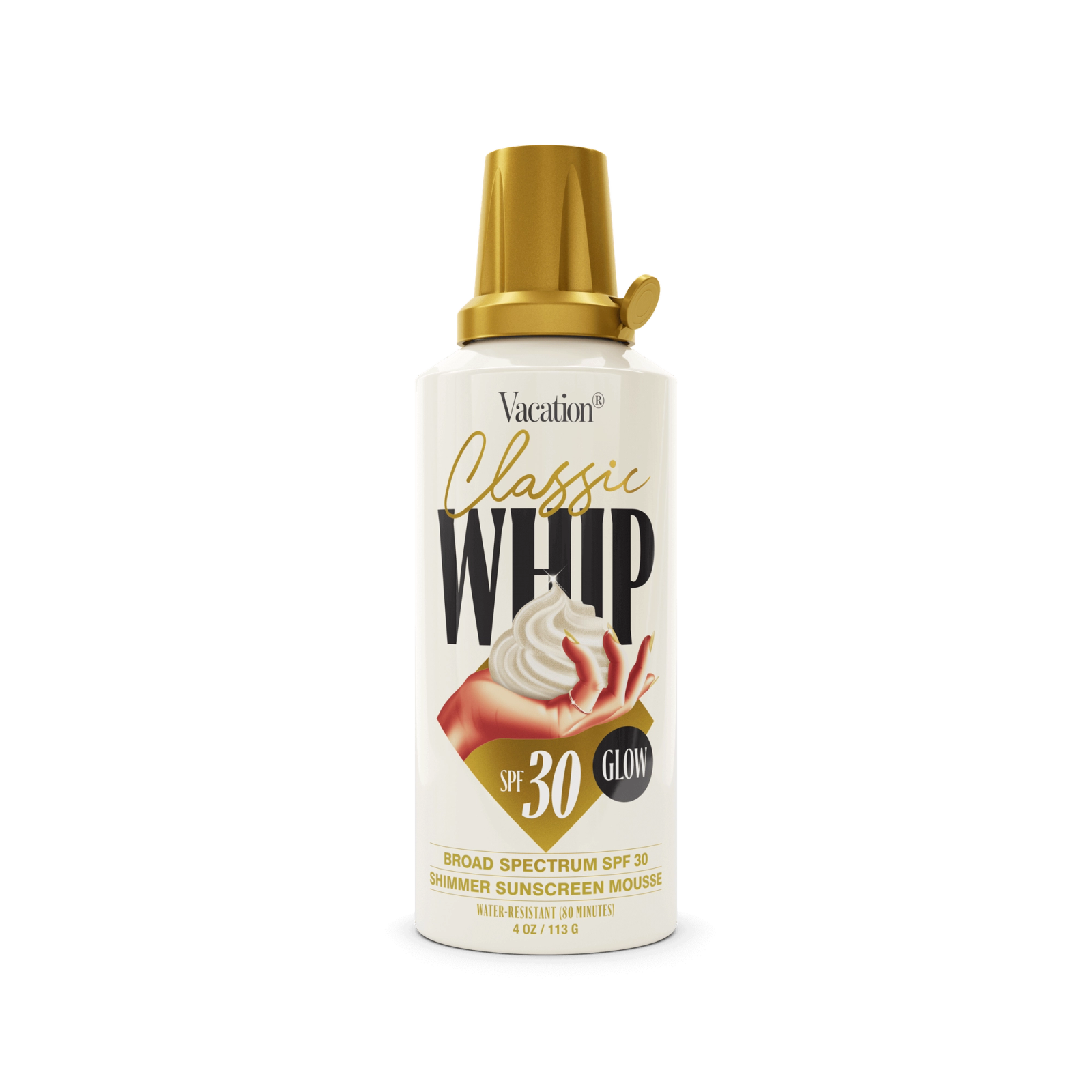 Whip Mouse Vacation® Classic Whip | SPF 50 Sunscreen Mousse