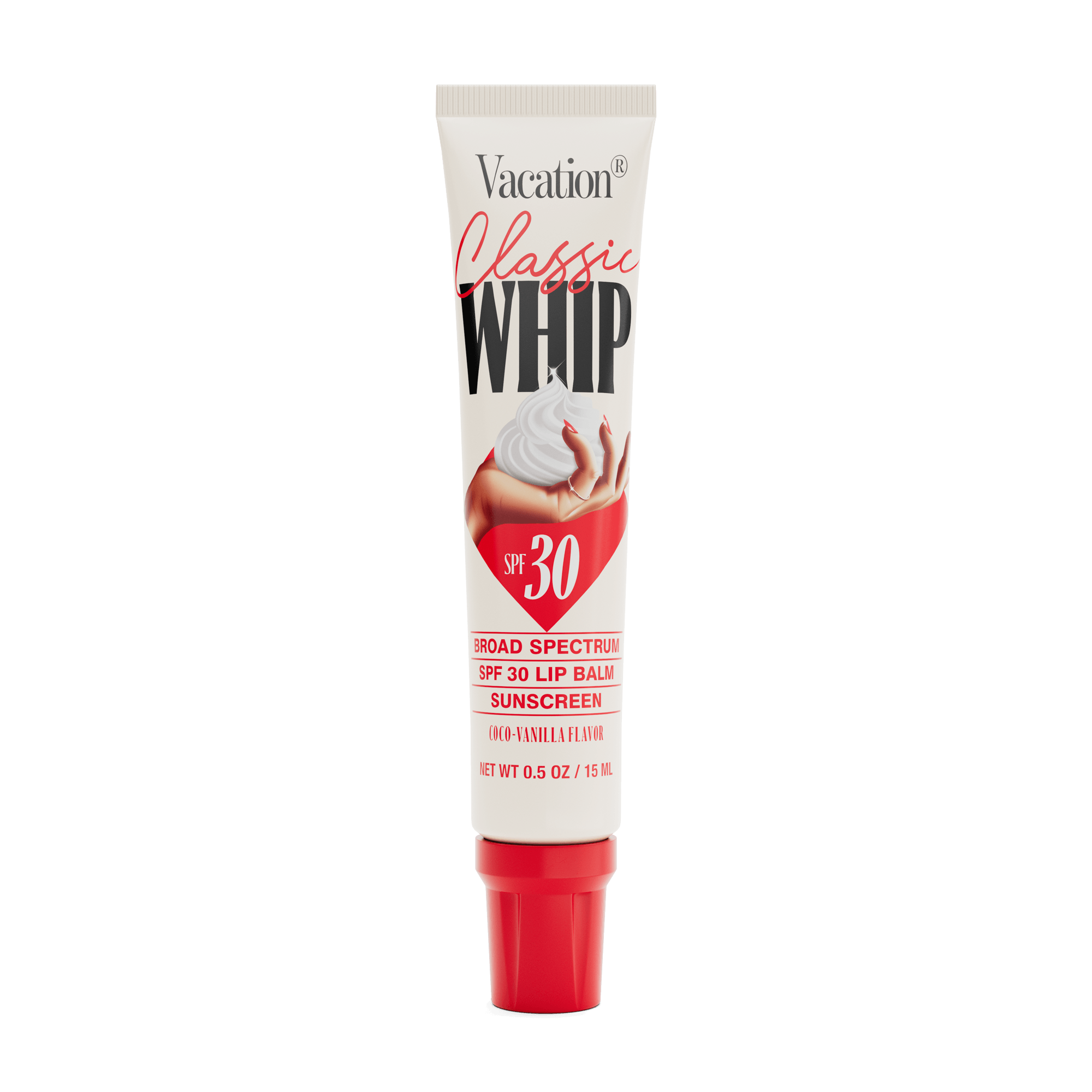 Vacation Classic Whip SPF 30 Lip Balm, 0.4 oz / 12 g cream