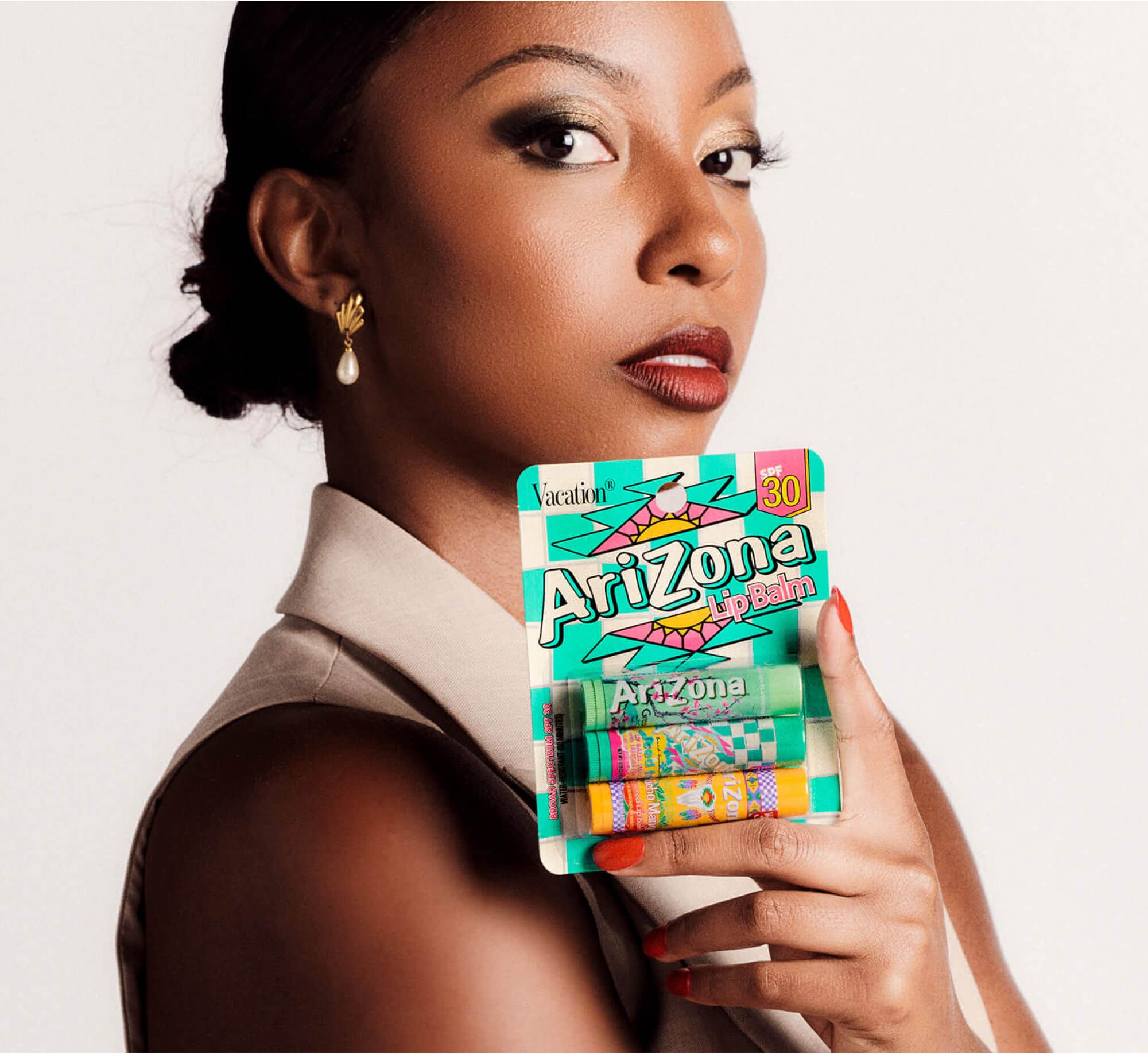 Vacation x AriZona Iced Tea Lip Balm SPF 30 Pack