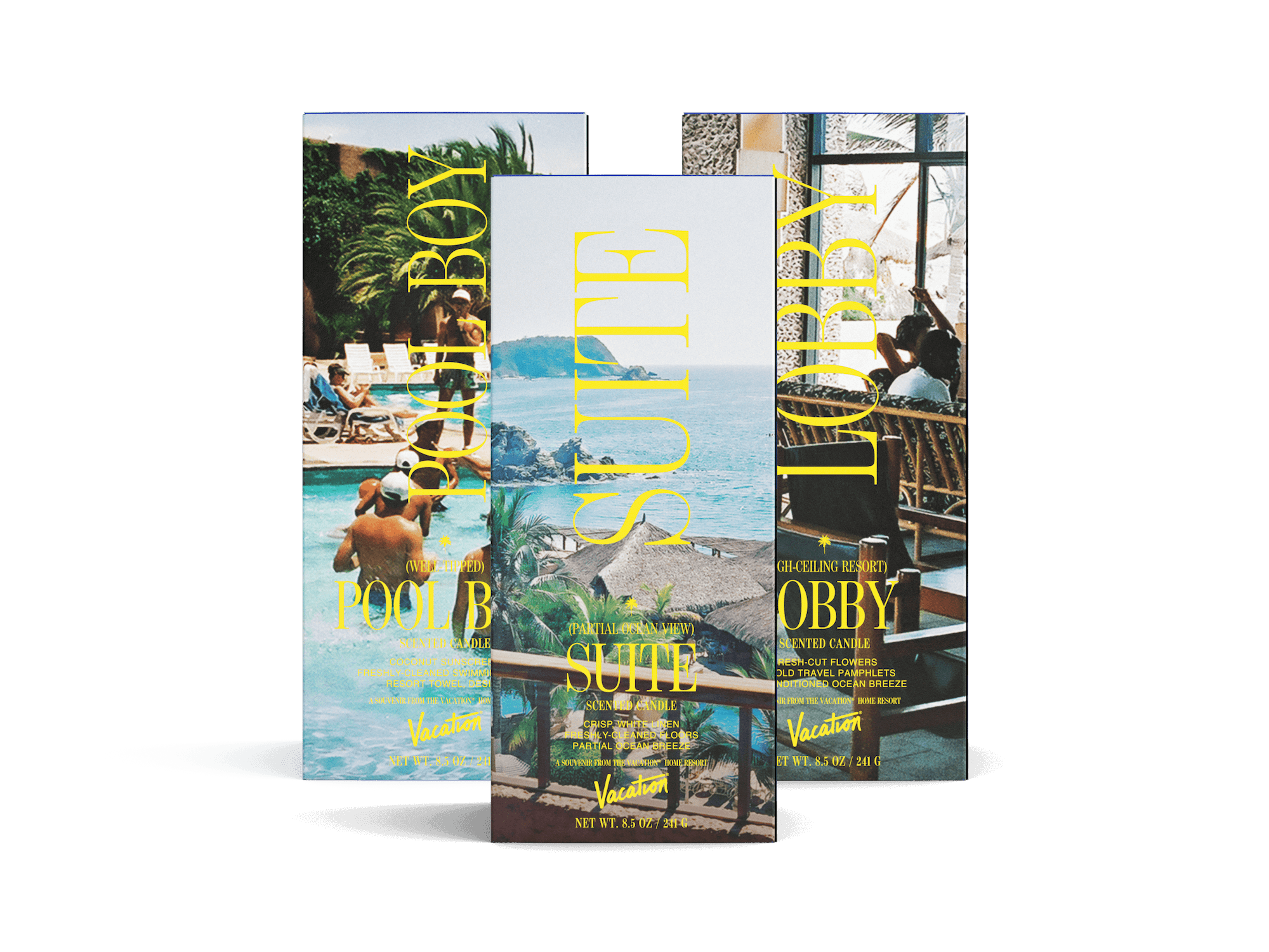 Home Resort Three Candle Set — Archived