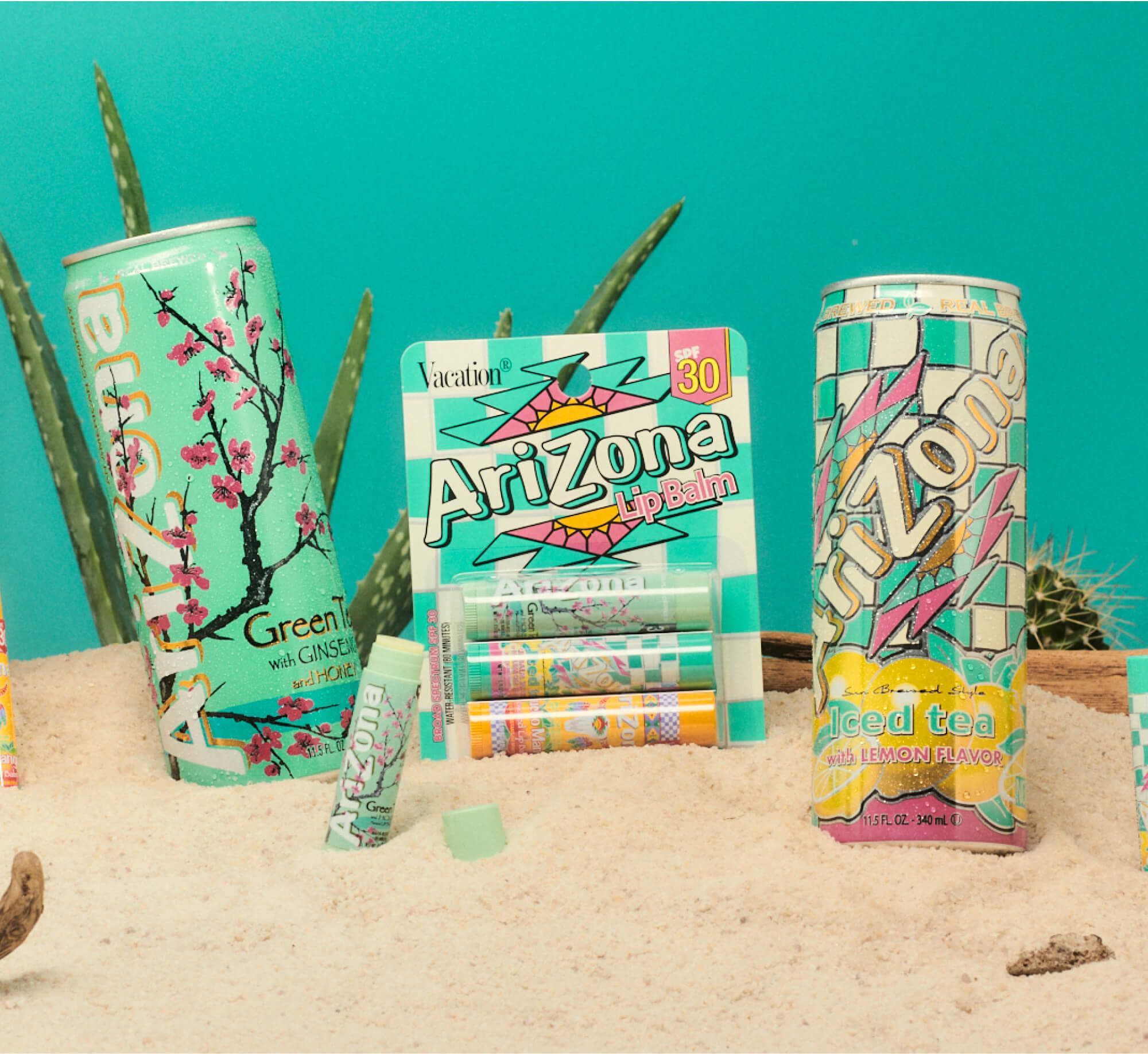 エクスケア　アップスティック AriZona® x Vacation® Lip Balms