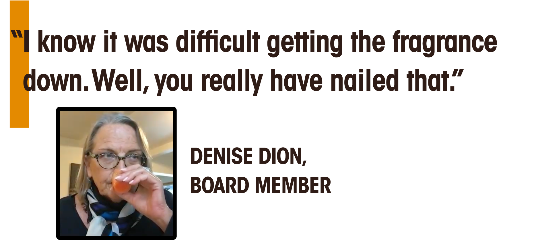 denise dion is a board member of a company