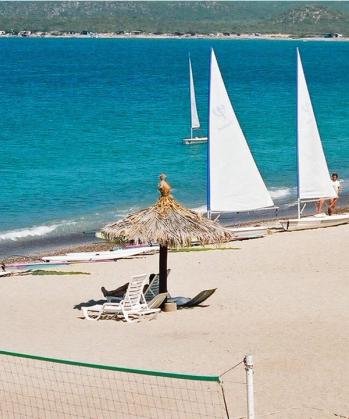 a sailboat on the beach