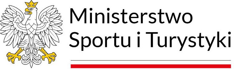 Ministry of Sport and Tourism of the Republic of Poland — official emblem (Polish wording: Ministerstwo Sportu i Turystyki).
