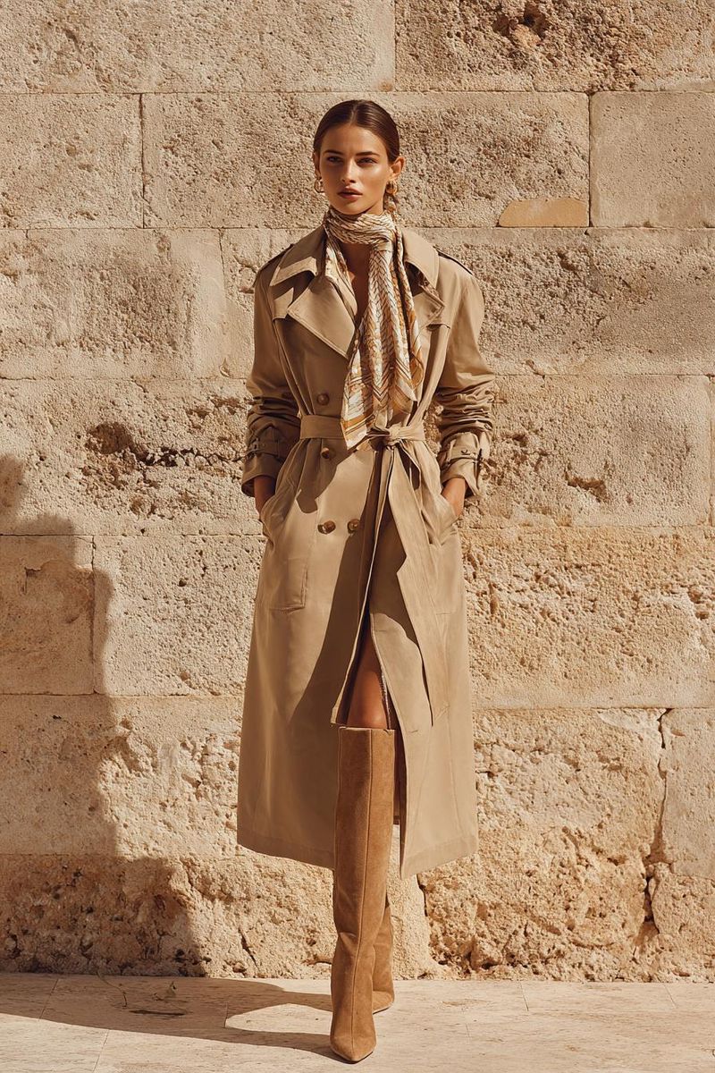 Woman in elegant summer outfit look 3