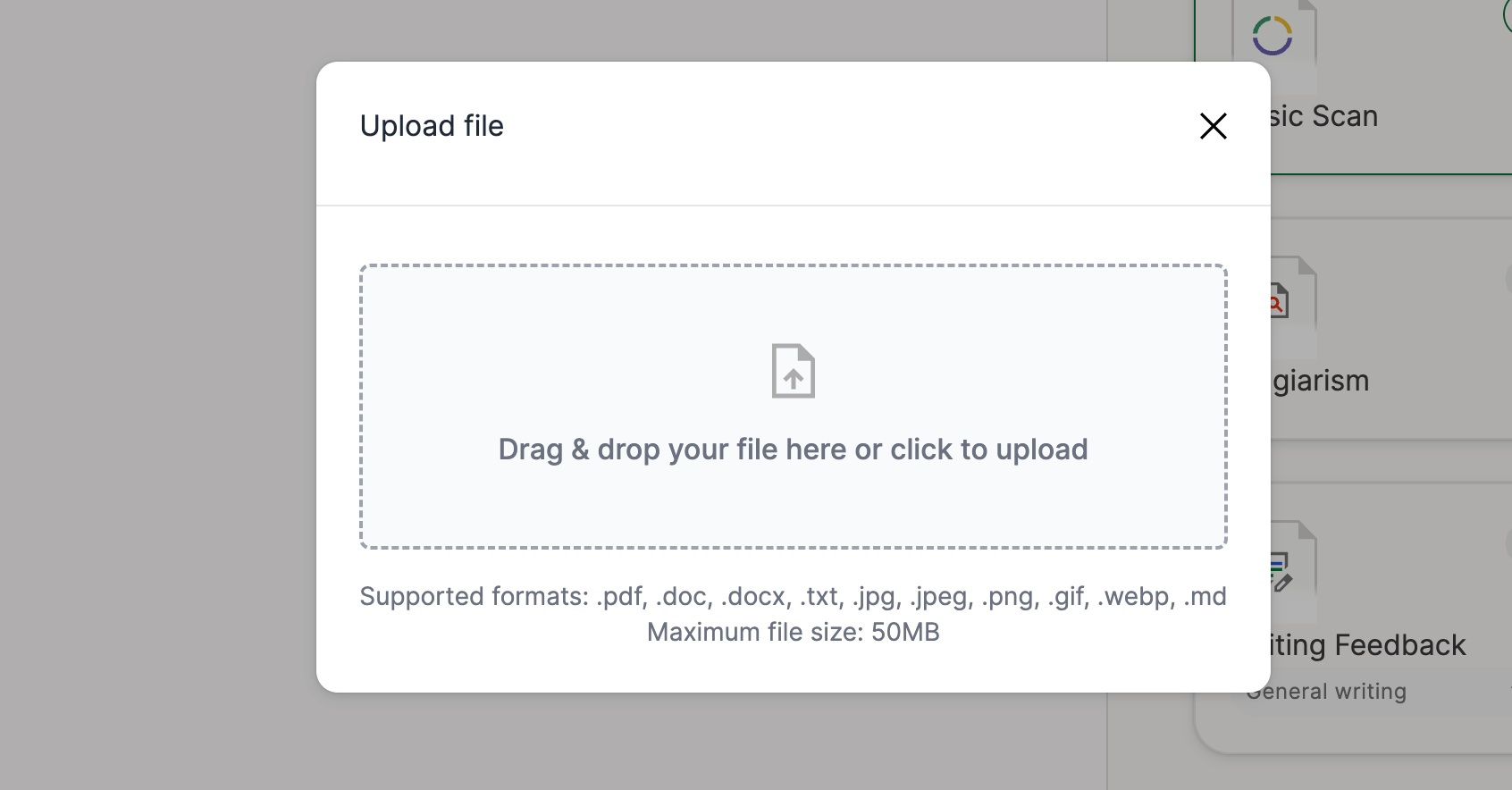 Document & Batch Scanning for Large Texts