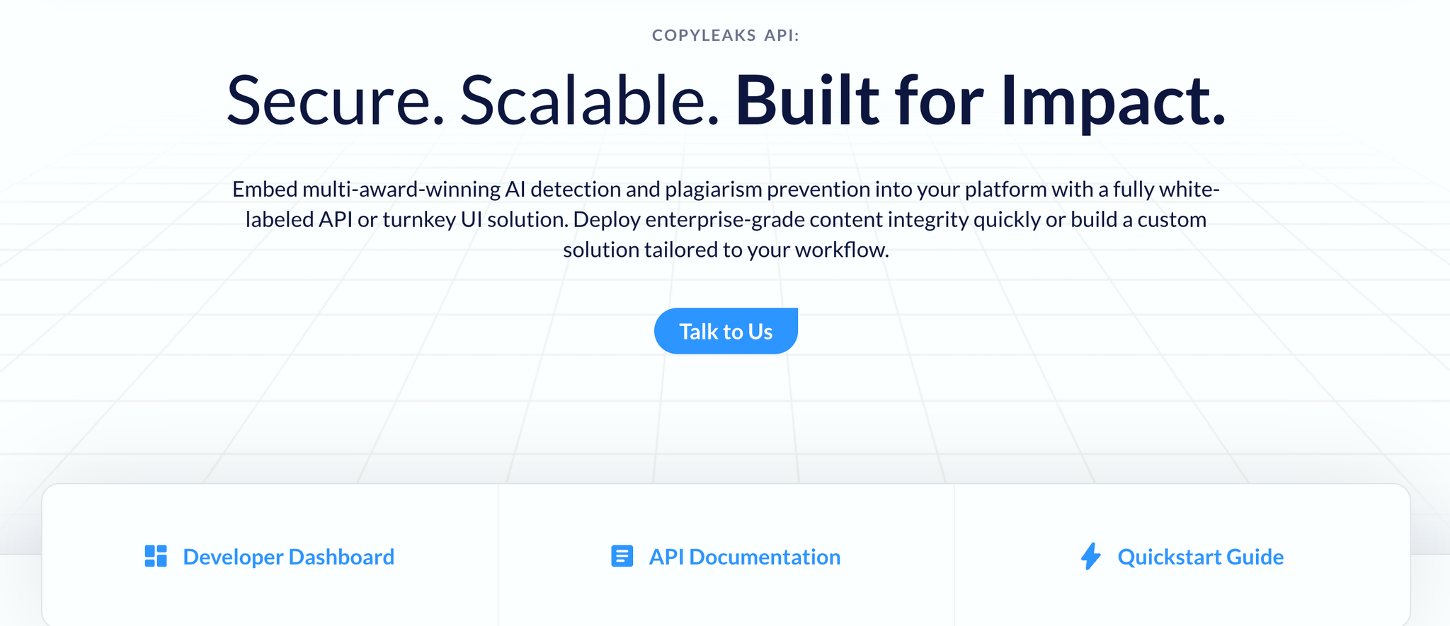 Enterprise AI Detection via API