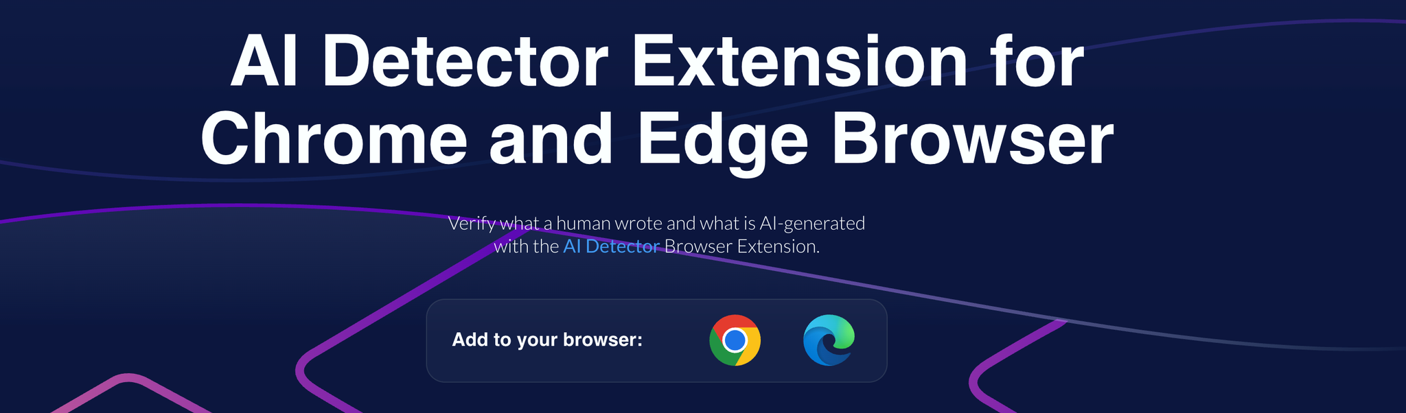 AI Detector Browser Extension