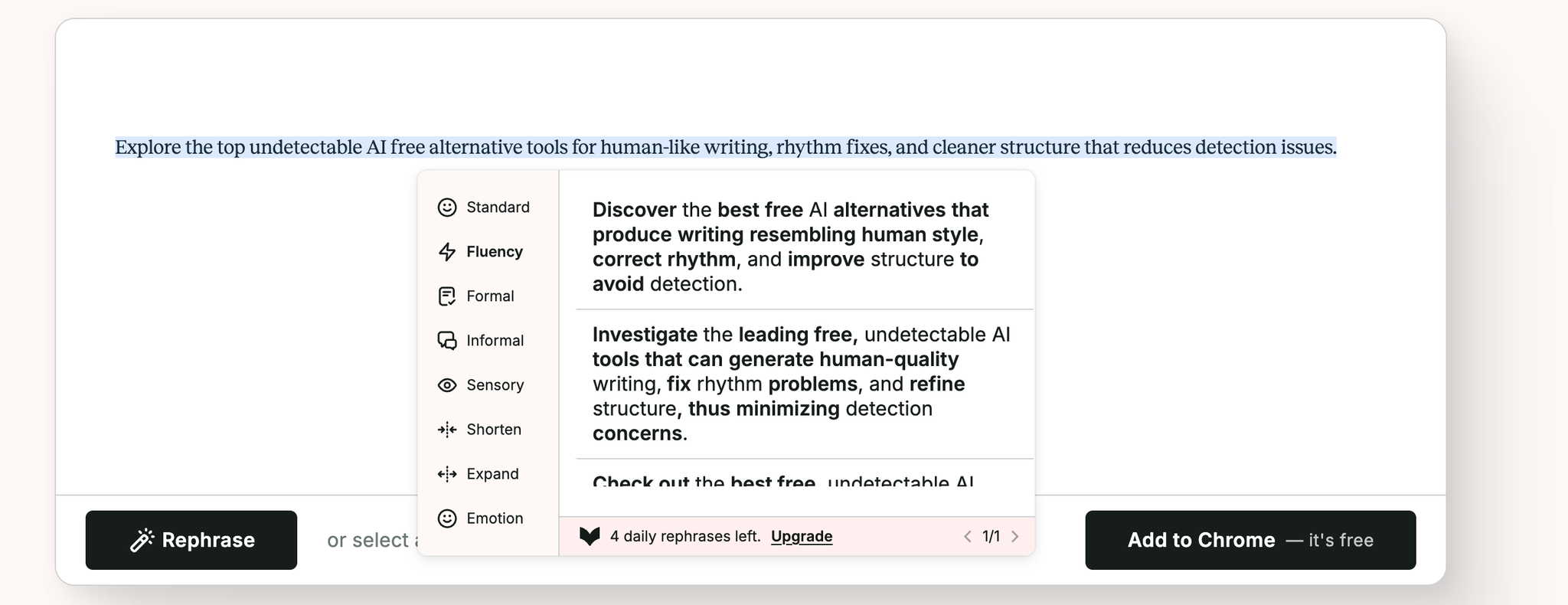 Clarity & Readability Enhancements  