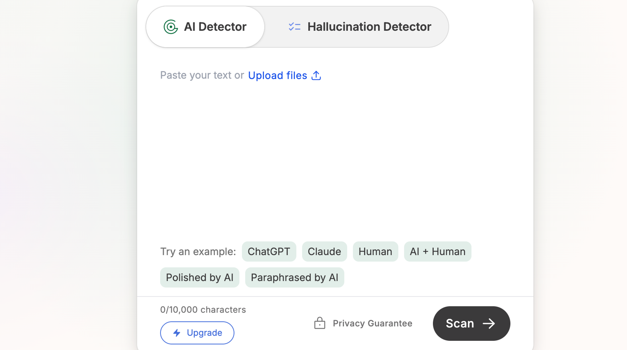 AI Detection Accuracy