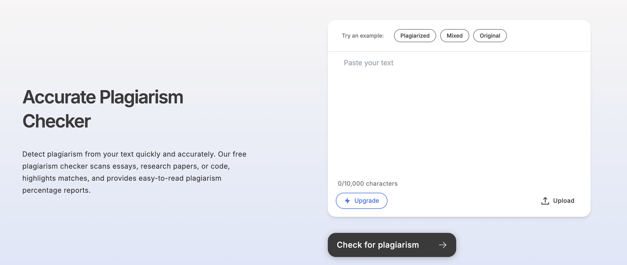 Accurate Plagiarism Checker