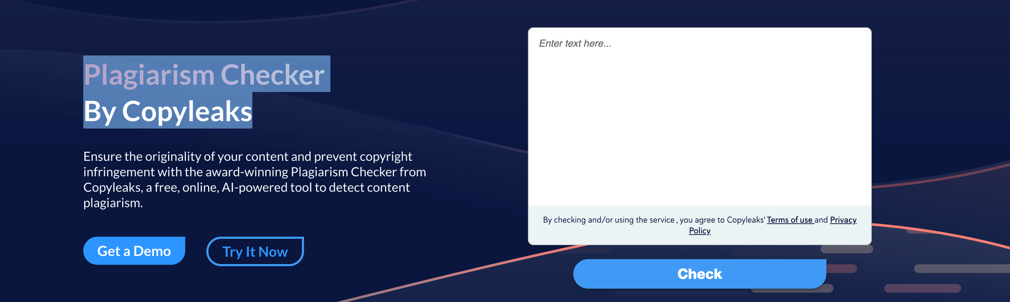Plagiarism Checker By Copyleaks