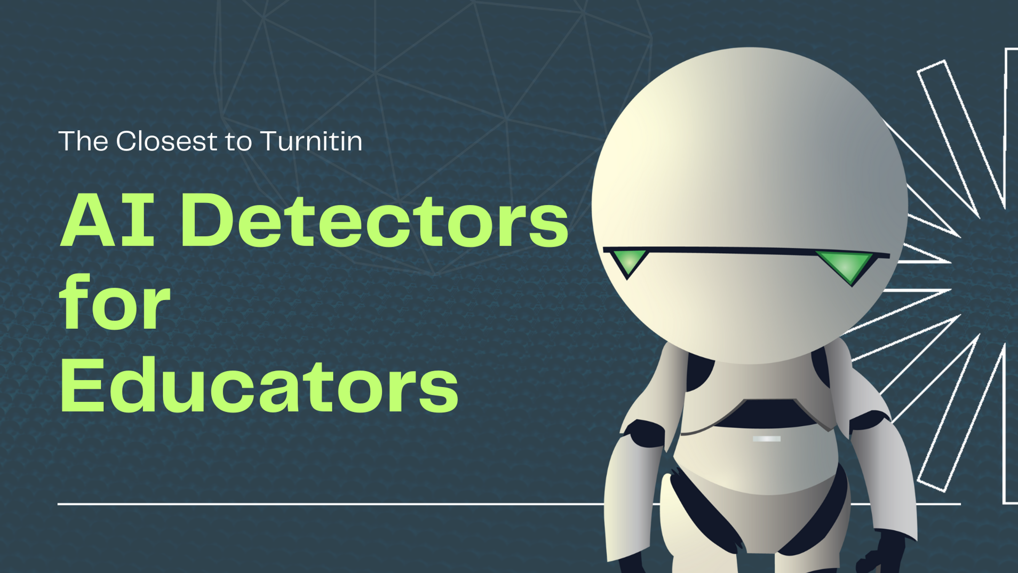 AI Detectors for Educators