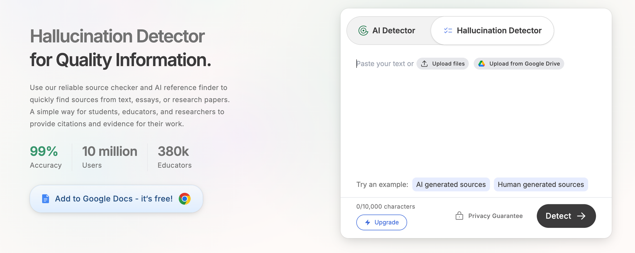Hallucination Detector