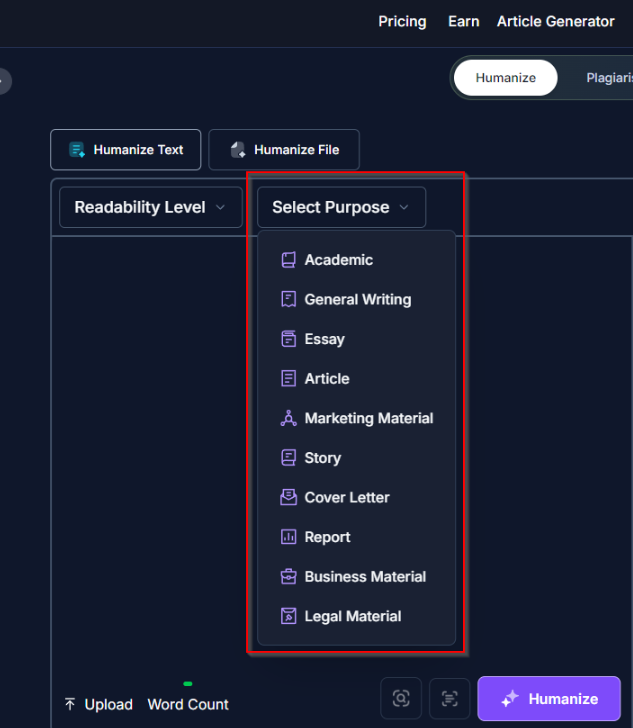 HUmanizeAIText.ai-review-features