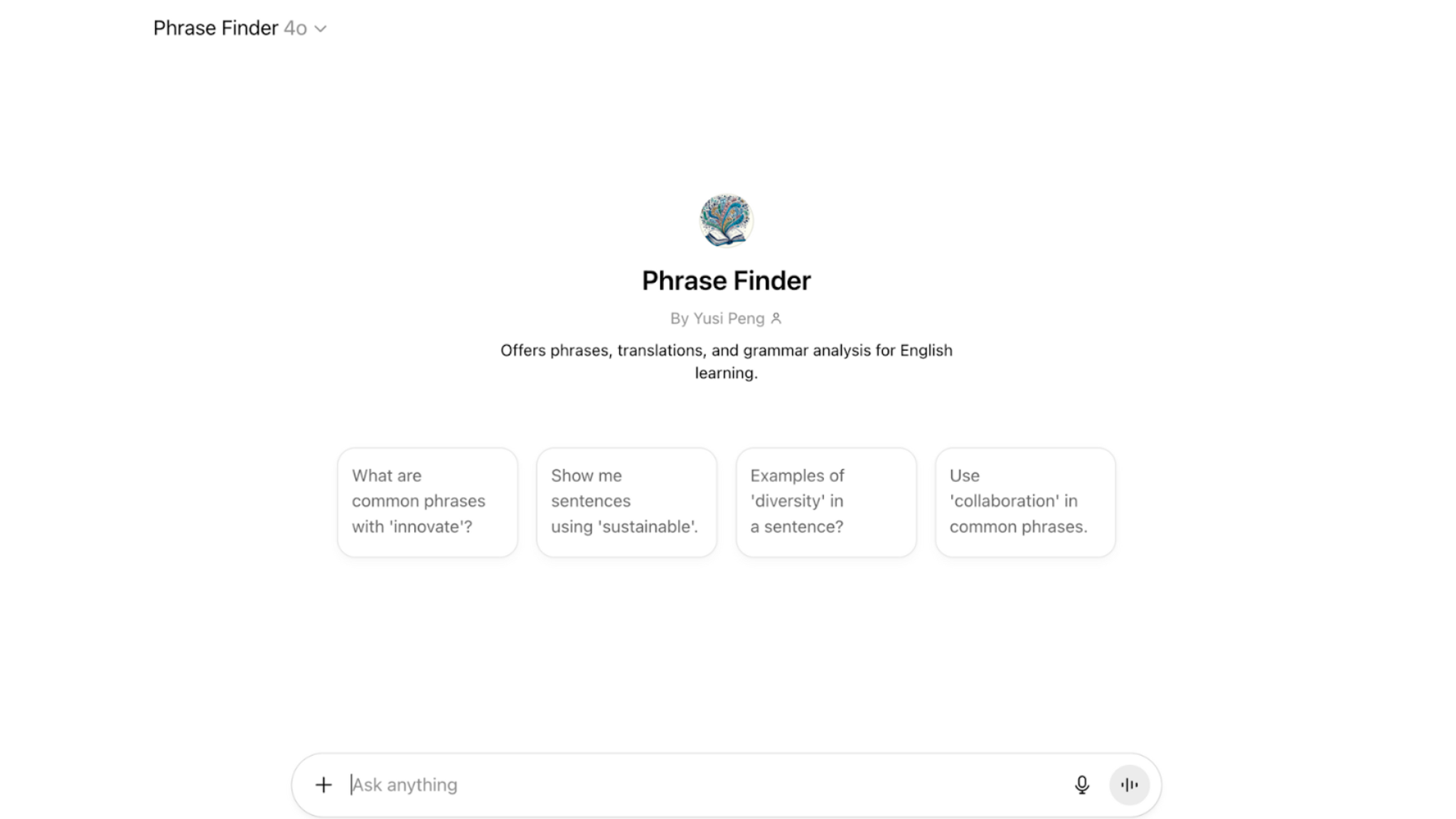 Phrase Finder By ChatGPT
