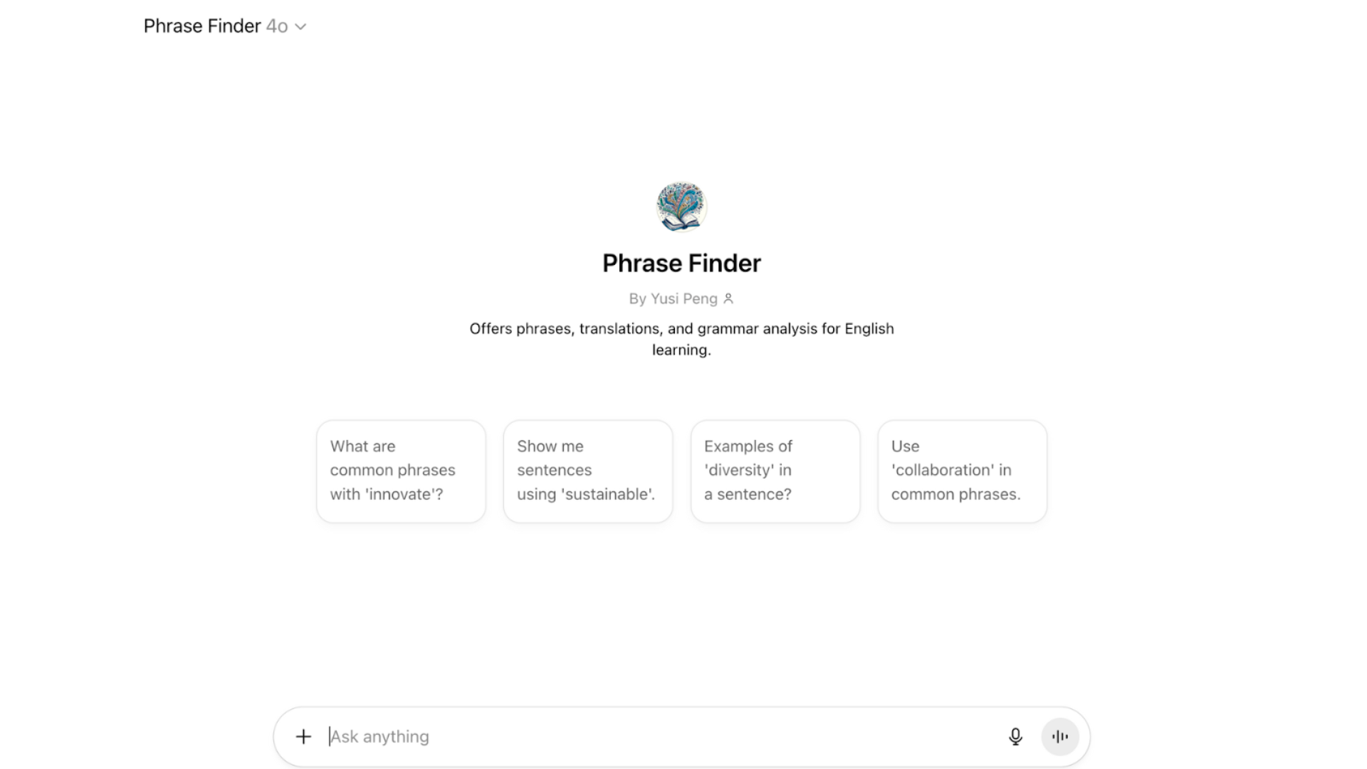 Phrase Finder By ChatGPT