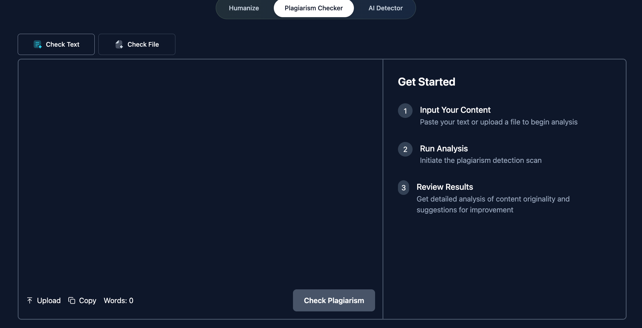 Plagiarism Checker 