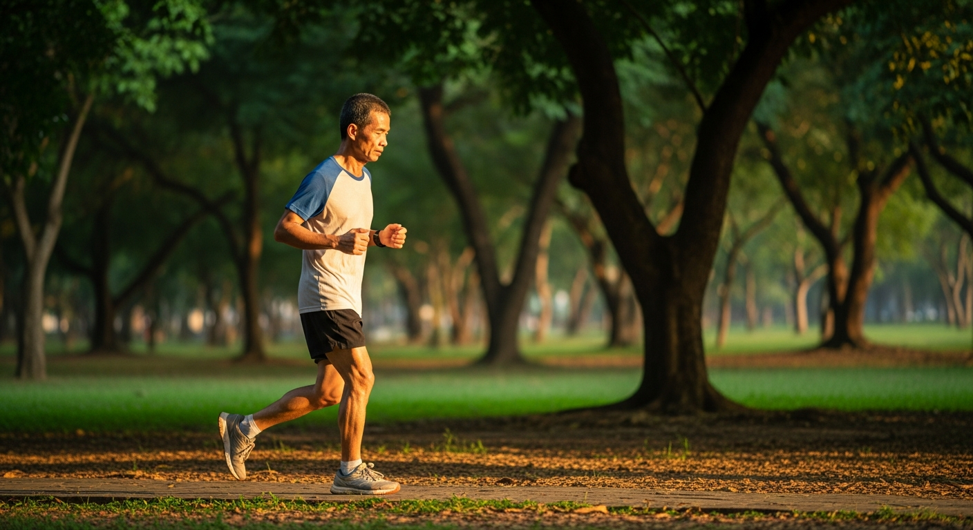 Lộ trình chạy bộ tuổi 50 an toàn cho người mới