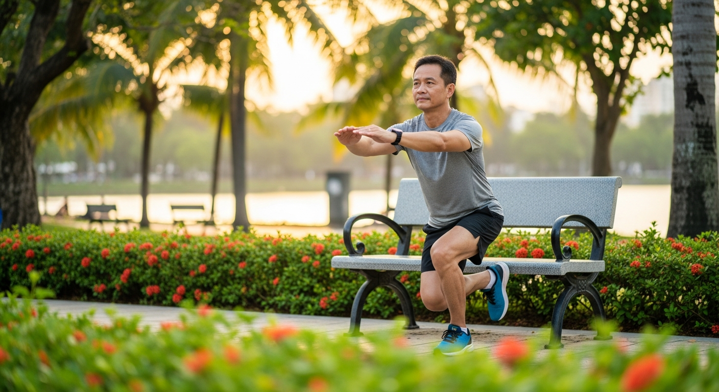 Các bài tập sức mạnh cơ mông và hông giúp phục hồi đau đầu gối cho runner